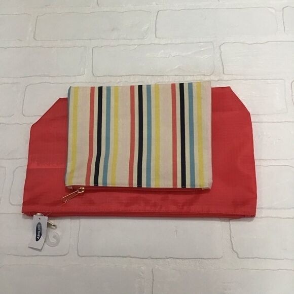 Set of 2 cosmetic bags new With Tag Washable summer - Picture 8 of 8